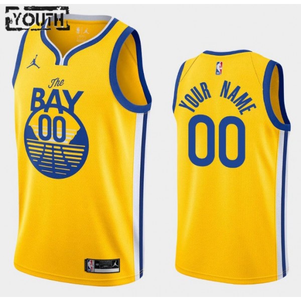 Golden State Warriors Trikot Benutzerdefinierte 2020-2021 Jordan Brand Statement Edition Swingman - Kinder Golden State Warriors Trikot Benutzerdefinierte 2020-2021 Jordan Brand Statement Edition Swingman - Kinder